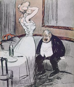 Prostitute and an Old Man from L